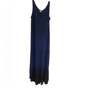 Old navy High low beachy navy maxi in size medium